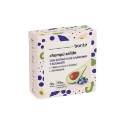 Bonte Solid Shampoo With Blueberry And Avocado Extract 50 Gr