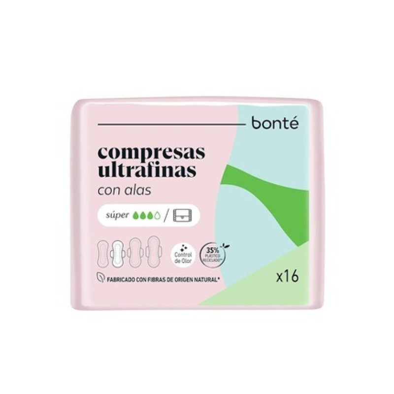 Bonte Ultra Thin Normal Sanitary Pads With Wings 16 Units