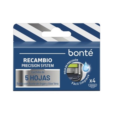 Bonte Replacement Blades For Shaving System 4 Units