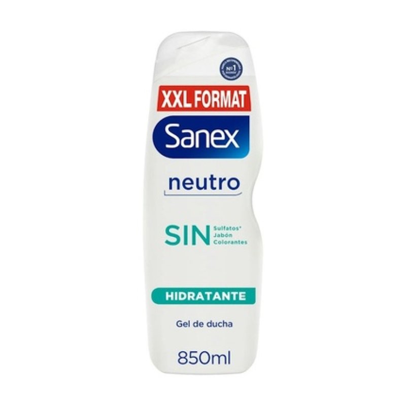 Sanex Neutral Shower Gel Without Moisturizer 850ml