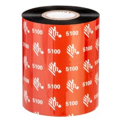 Zebra 5100 Resin thermal ribbon 450 m Black