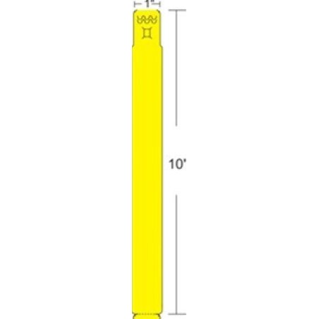 Zebra 10012712-2 étiquette à imprimer Jaune Imprimante d'étiquette adhésive