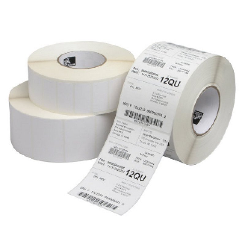 Zebra Z-Perform 1000T - Papier - permanenter Klebstoff - 32 x 13 mm 55800 Etikett(en) (12 Rolle(n)