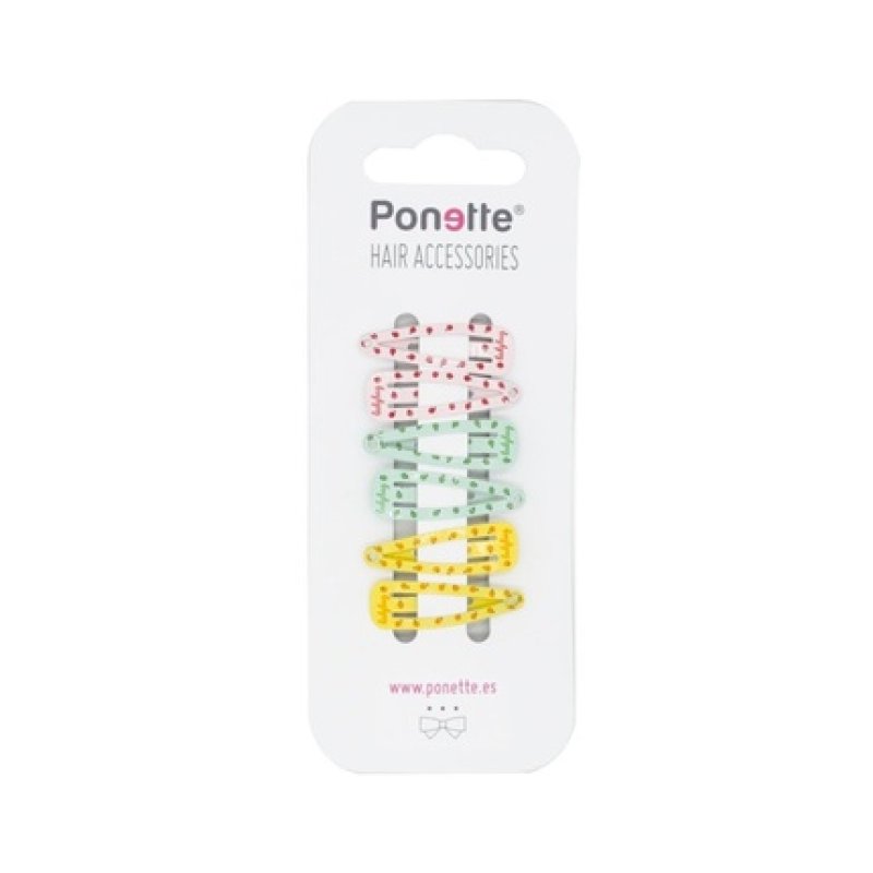 Ponette Small Fruit Clips Pack Of 6