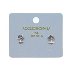 Accesoriomania 925 Silver Earrings Plus Model 9