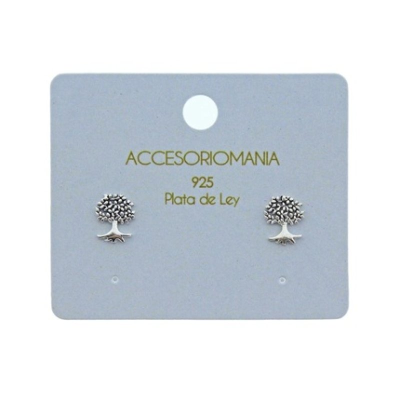 Accesoriomania 925 Silver Earrings Plus Model 9