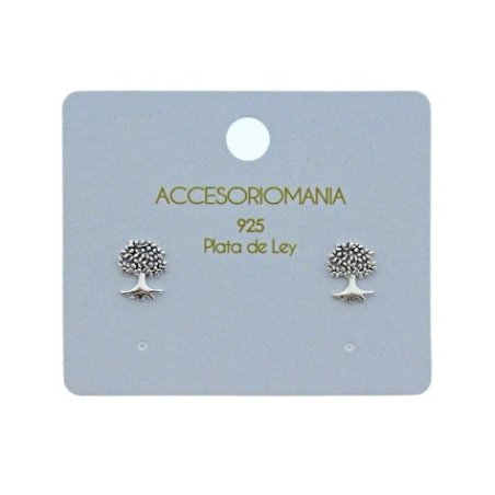 Accesoriomania 925 Silver Earrings Plus Model 9