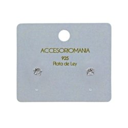 Accesoriomania 925 Silver Earrings Plus Model 11