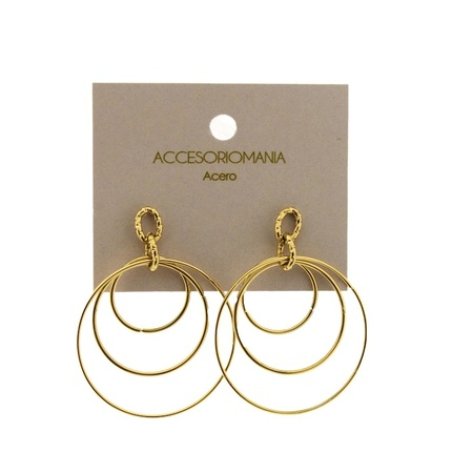 Accesoriomania Steel Earrings Model 7