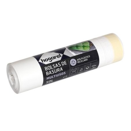 Hogarel Multipurpose Garbage Bags 50l Pack Of 15
