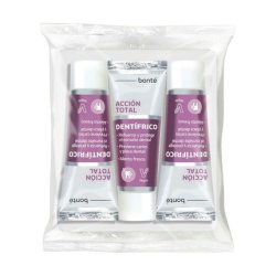 Bonte Total Action Toothpaste Travel Pack 3x25ml