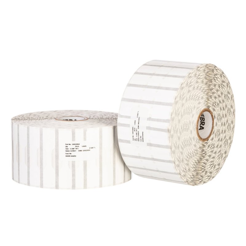 Zebra 8000D Jewelry White Self-adhesive printer label