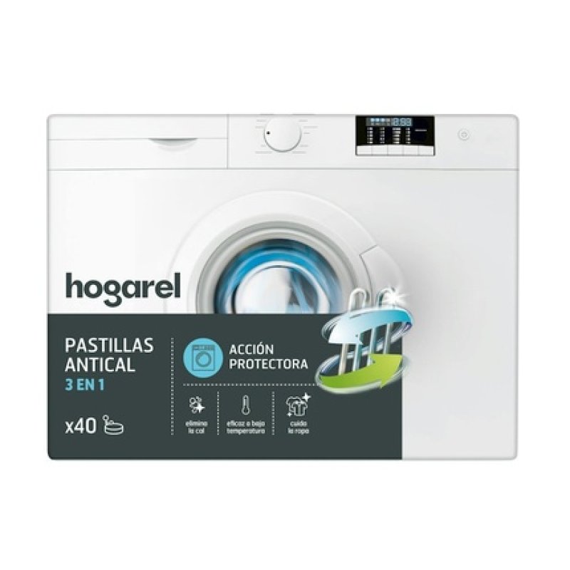 Hogarel Washing Machine Antiscale Tablets 40 Units