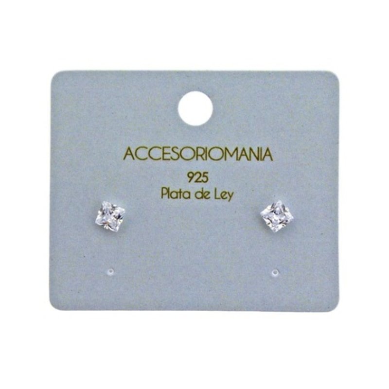 Accesoriomania 925 Silver Earrings Plus Model 3