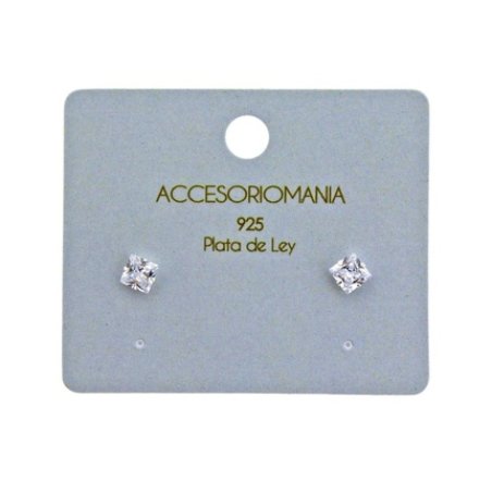 Accesoriomania 925 Silver Earrings Plus Model 3