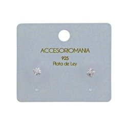 Accesoriomania 925 Silver Earrings Plus Model 4