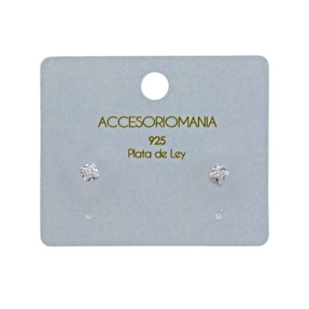 Accesoriomania 925 Silver Earrings Plus Model 4
