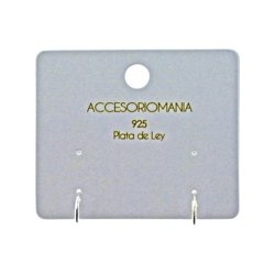 Accesoriomania 925 Silver Earrings Plus Model 7