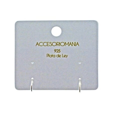 Accesoriomania 925 Silver Earrings Plus Model 7
