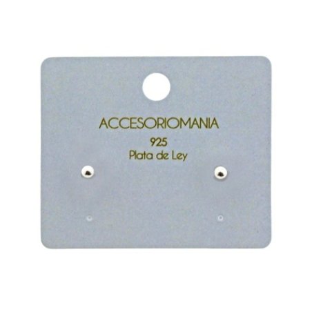 Accesoriomania 925 Silver Earrings Plus Model 14