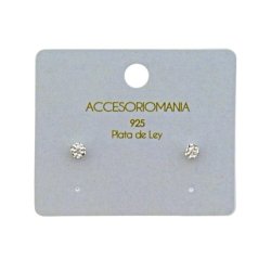 Accesoriomania 925 Silver Earrings Plus Model 15