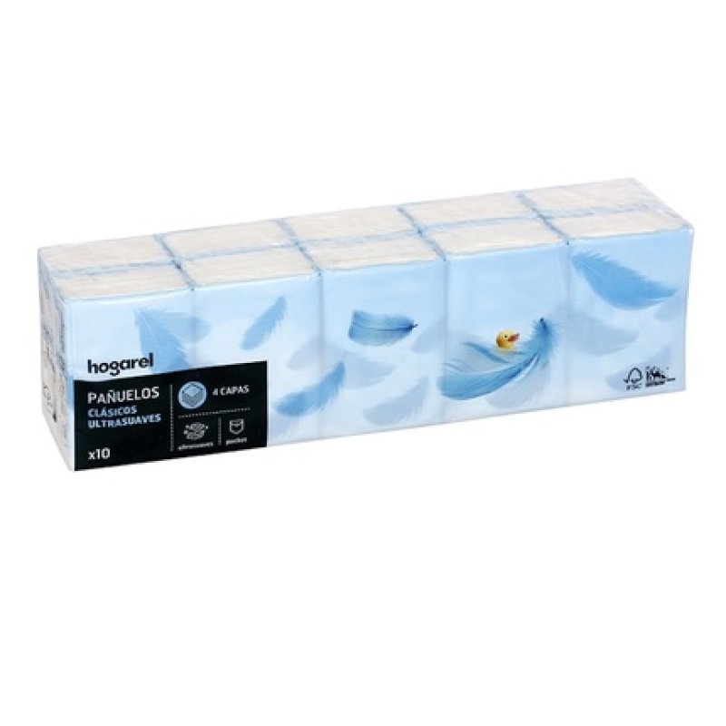 Hogarel Classic Ultra Soft Tissues Pack 10 Units