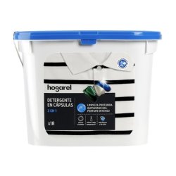 Hogarel 3 In 1 Capsule Detergent For 18 Washes