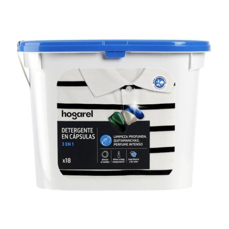 Hogarel 3 In 1 Capsule Detergent For 18 Washes