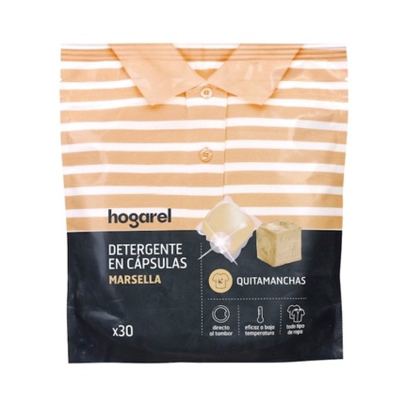 Hogarel Single Capsule Detergent Marseille For 30 Washes