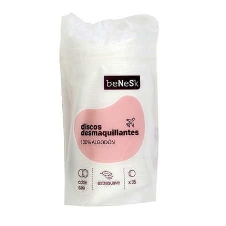 Benesk Doublesided Makeup Remover Discs 35 Units