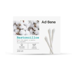 Adbene Cotton Swabs 200 Units
