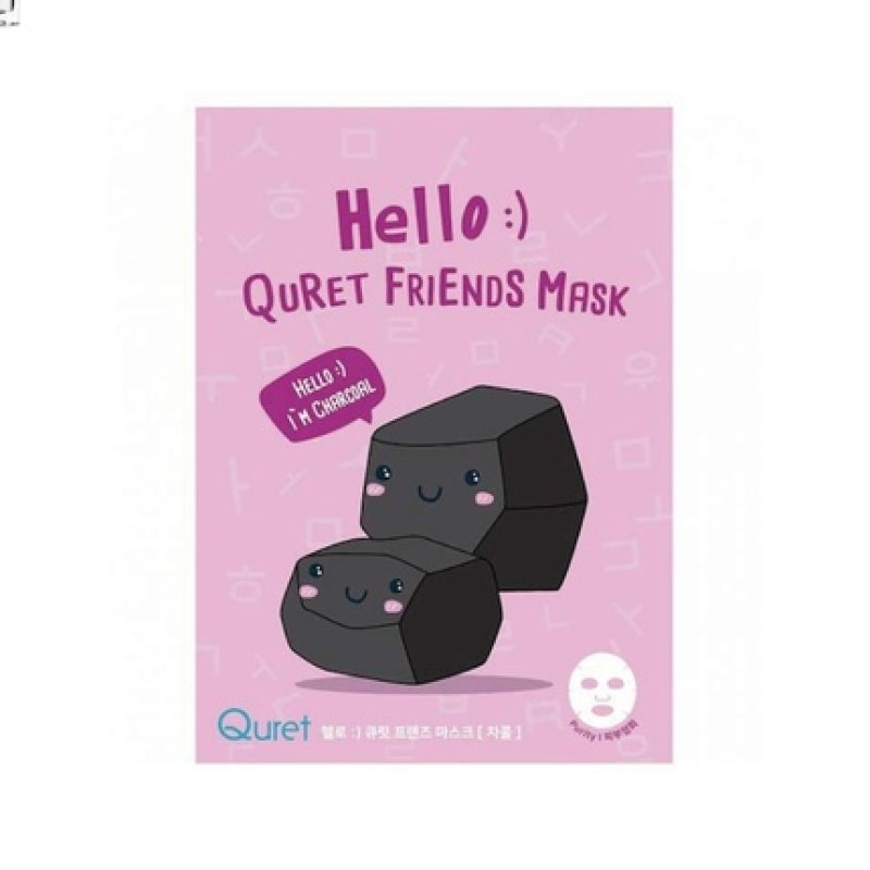 Quret Friends Charcoal Mask