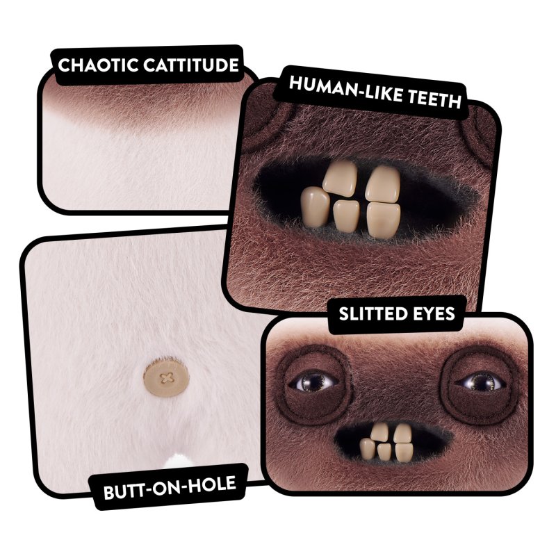 Hug-A-Lumps Fuggler Alley Cats 9-inch Assortment