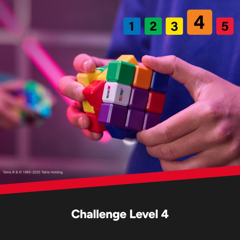 Rubik’s Cube, Cube Tetris, casse-tête à résoudre à base de Tétriminos Tetris, casse-tête pour adultes,