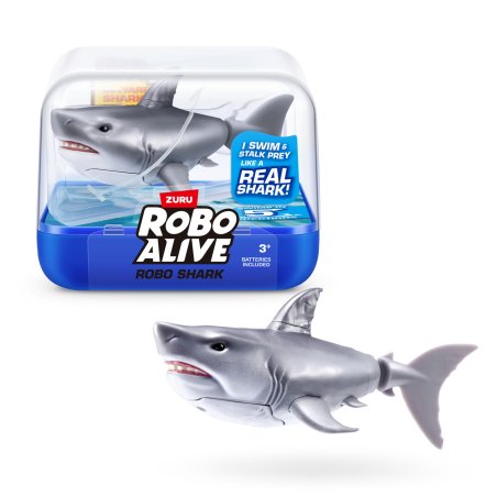 Robo Alive Water Activated Shark (White)