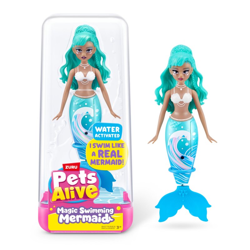 Pets Alive Magic Swimming Mermaid (Vague marine)