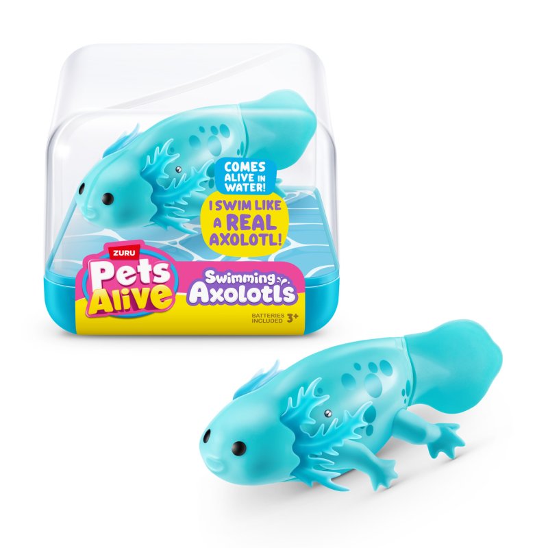 Pets Alive - Swimming Axolotl - Blue
