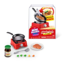 Mini Brands Really Works Magic Cook Kitchen Capsule Series 1 (Steak With Pan)