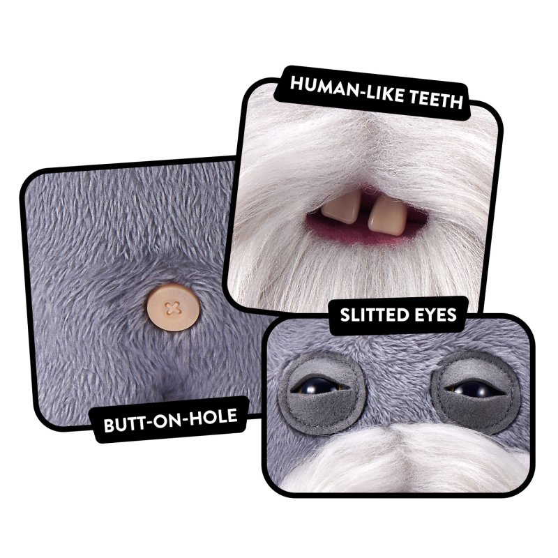 Hug-A-Lumps Fuggler Old Fogies 9-inch (Captain Cardiac)