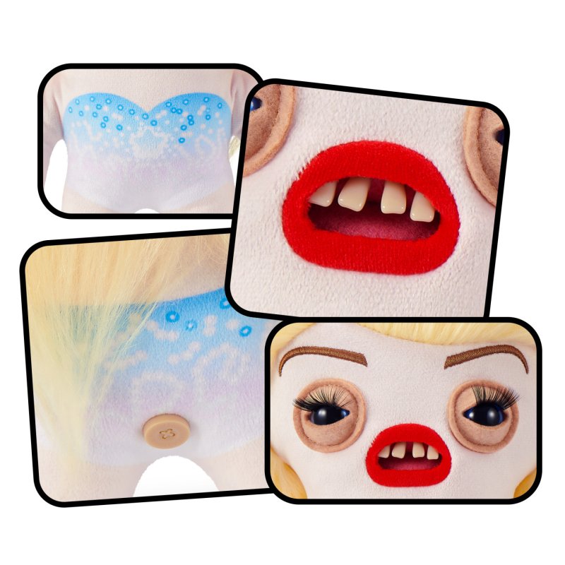 Hug-A-Lumps Fuggler Fugg Stars 22 cm Assortiment sous licence