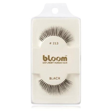 Bloom Natural False Eyelashes No 213 Black 1 Cm