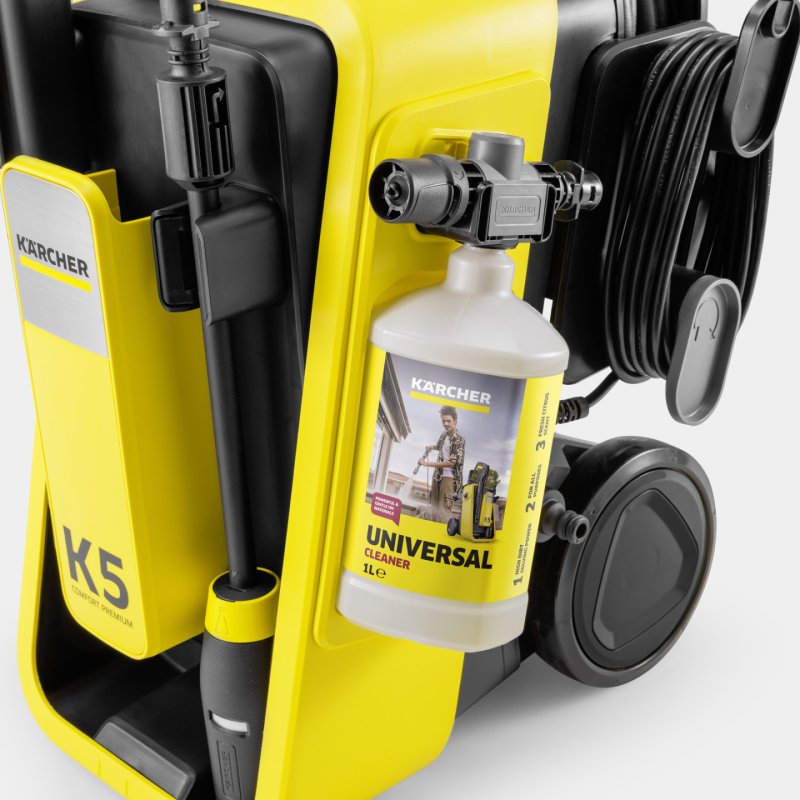 Kärcher K 5 Comfort Premium Connect Home pressure washer Upright 500 l/h 2100 W Yellow