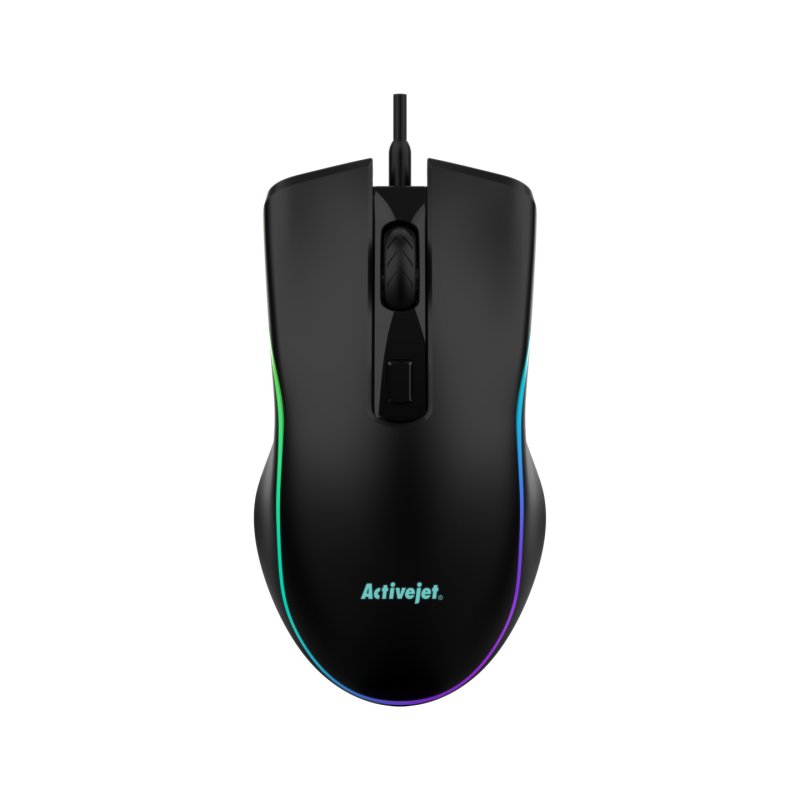 Activejet AMY-W390 souris Gaming Ambidextre USB Type-A Optique 2000 DPI