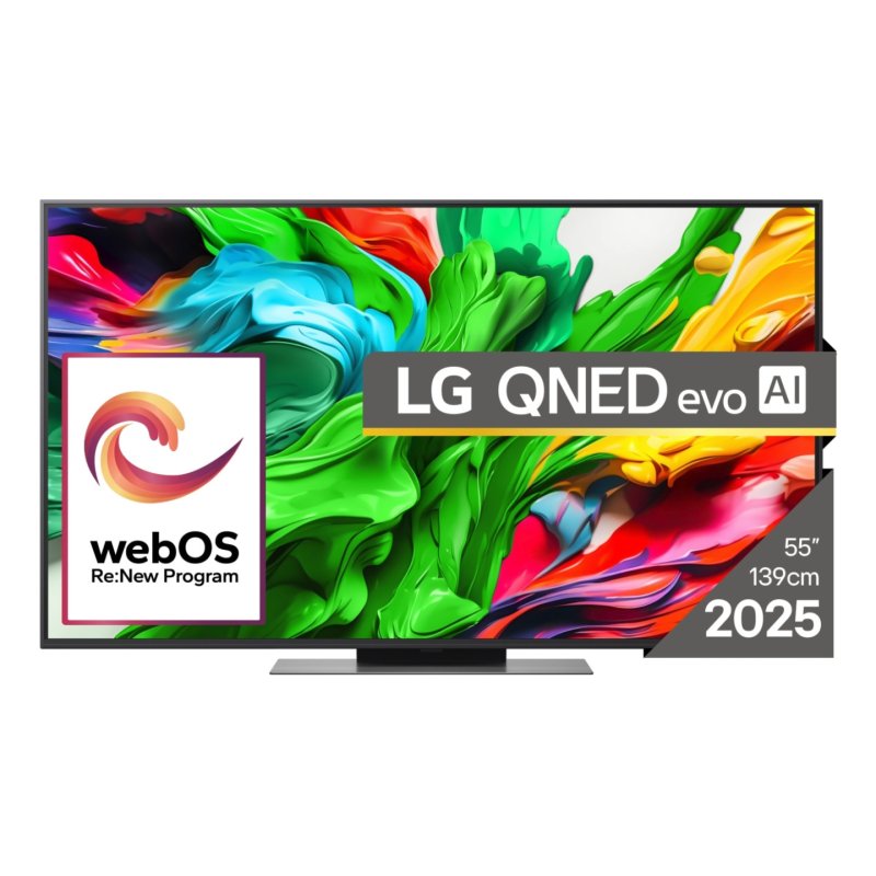 LG QNED AI 55QNED86A3A TV 139,7 cm (55") 4K Ultra HD Smart TV Wifi Noir