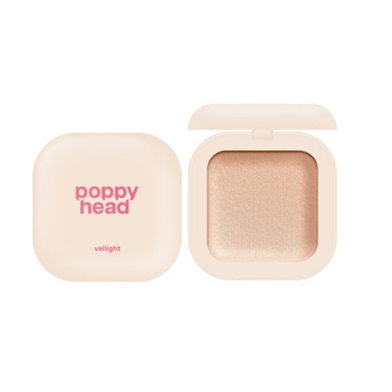 Poppy Head Veilight Illuminating Powder Baked Highlighter 02 Sunlit Aura 12g