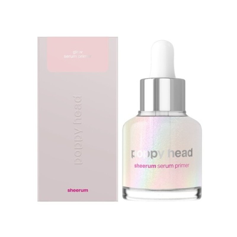 Poppy Head Sheerum Glow Serum Primer Illuminating Makeup Serum 30ml