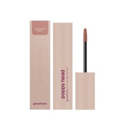 Poppy Head Glossfixion Non Transfer Lipstick In 01 Nudit Vinyl Finish