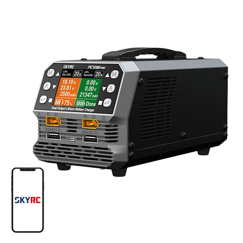 SkyRC PC1080neo dual-channel lithium battery charger