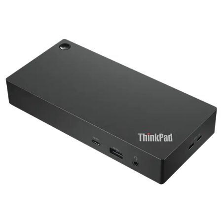 Lenovo 40AY0135UK laptop dock/port replicator Wired USB 3.2 Gen 1 (3.1 Gen 1) Type-C Black