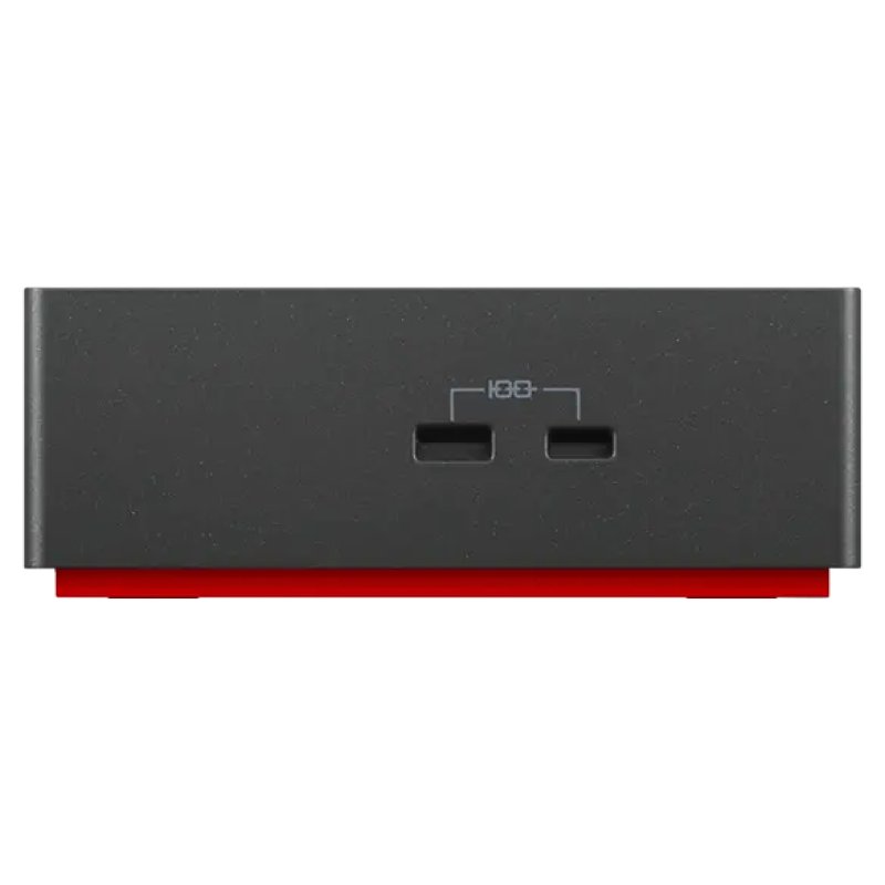 Lenovo 40AY0135UK station d'accueil Avec fil USB 3.2 Gen 1 (3.1 Gen 1) Type-C Noir